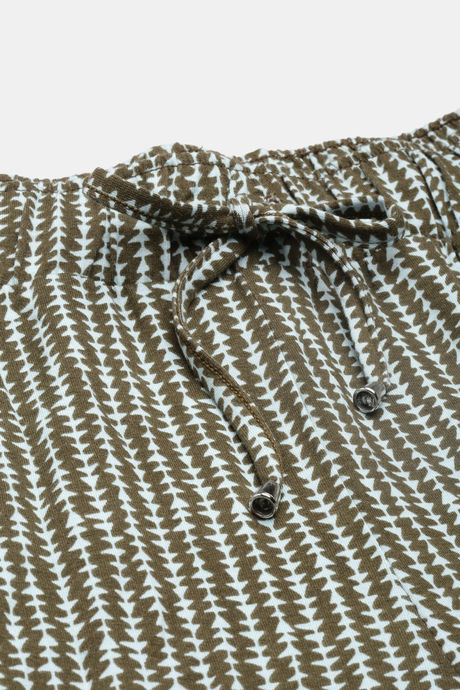 Enamor Viscose Loungewear Bottom - Armygreen Arrowhead Aop — image 6